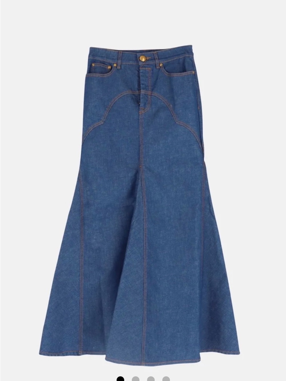 Zimmermann Denim Maxi Skirt BNWT Size 1 (US 6)